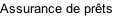 Assurance de prêts